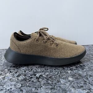 Allbirds WR2 Mizzle Men's Low Runners Shoes Size 13 M Wool Desert Tan
